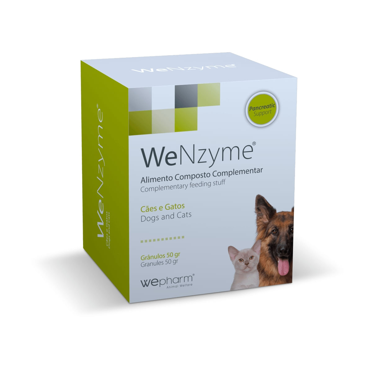 WEPHARM WeNzyme, suplimente digestive câini și pisici,granule palatabile, 50gr 50gr