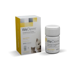 WEPHARM WeDerm, suplimente piele și blană câini și pisici, suspensie orală