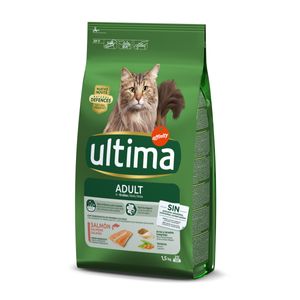 ULTIMA Cat Adult, Somon, hrană uscată pisici