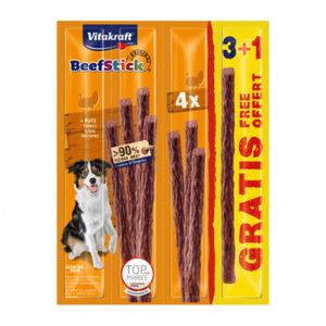 Vitakraft Beef Stick pentru câini,cu curcan,48g, 3+1 Promo