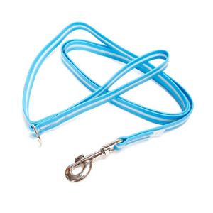 JULIUS-K9 IDC Rope, lesă fosforescentă cu mâner și inel câini, cauciuc, 19mm x 2m