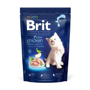 BRIT Premium by Nature Kitten, Pui, hrană uscată pisici junior