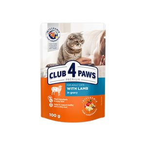 CLUB 4 PAWS Premium, Miel, hrană umedă pisici, (în sos)