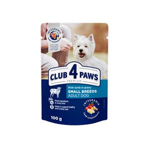 CLUB 4 PAWS Premium, XS-S, Miel, hrană umedă câini, (în sos)