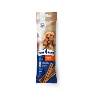 CLUB 4 PAWS Premium Dental Stick, recompense câini, Batoane, sensibilități dentare, Pui