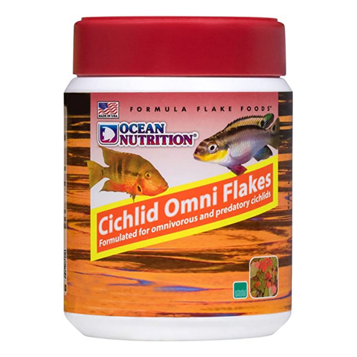 OCEAN NUTRITION Cichlid Omni Flakes, 71g 71g