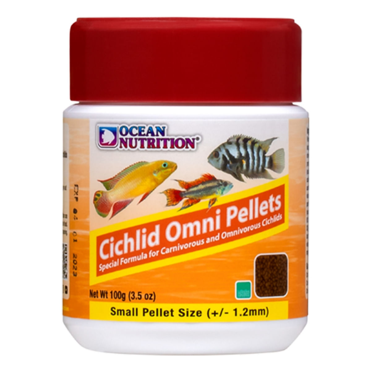 OCEAN NUTRITION Cichlid Omni Pellets Small, 100g 100g