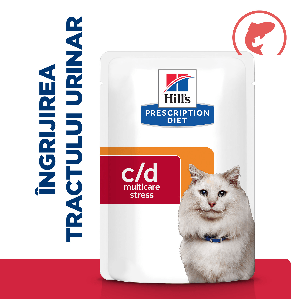 Hills Prescription Diet C D Multicare Stress Somon Dietă Veterinară