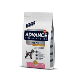 ADVANCE Veterinary Diets Dog Atopic Care, Iepure, dietă veterinară, hrană uscată câini, afecțiuni dermatologice