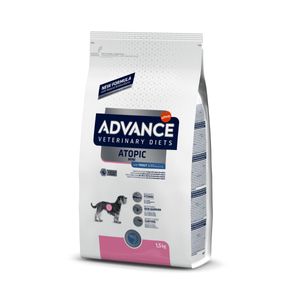 ADVANCE Veterinary Diets Dog Atopic Care Mini, XS-S, dietă veterinară, hrană uscată câini, afecțiuni dermatologice