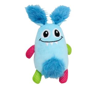 PAWISE Little Monster, jucărie de pluș câini, XS-L, pluș, cu sunet, multicolor