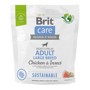 BRIT Care Sustainable, Digest & Relax, L-XL, Pui și Insecte, hrană uscată câini, sistem digestiv