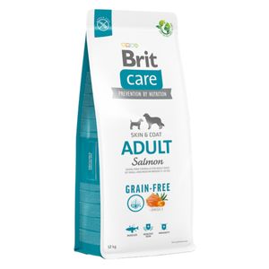 BRIT Care, XS-M, Somon, hrană uscată fără cereale câini, piele & blană