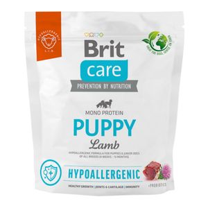 BRIT Care Hypoallergenic, XS-XL, Miel, hrană uscată monoproteică câini junior, sistem imunitar & alergii