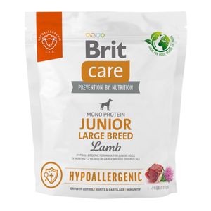 BRIT Care Hypoallergenic, L-XL, Miel, hrană uscată monoproteică câini junior, sistem imunitar & alergii