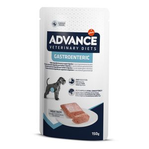 ADVANCE Veterinary Diets Gastroenteric, XS-XL, Pui, dietă veterinară, plic hrană umedă câini, sistem digestiv, (în aspic), bax, 150g x 8buc