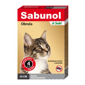 SABUNOL, deparazitare externă pisici, zgardă