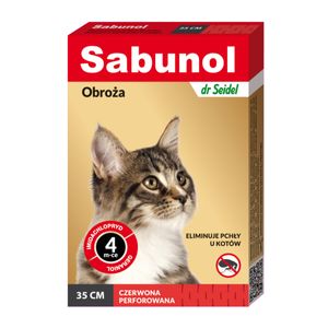 SABUNOL, deparazitare externă pisici, zgardă