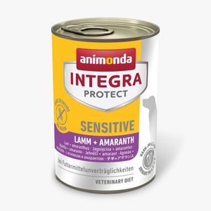 INTEGRA PROTECT Sensitive, XS-M, Miel, dietă veterinară, conservă hrană umedă conținut redus cereale câini, alergii, sistem digestiv, (în aspic), 400g