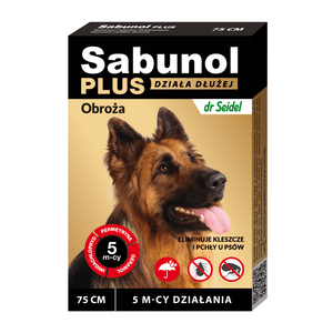 SABUNOL PLUS, deparazitare externă câini, zgardă