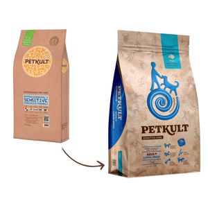 PETKULT Sensitive Care Adult Large Breed, L-XL, Pește, hrană uscată câini, alergii