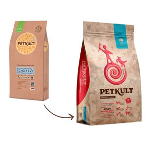 PETKULT Sensitive Care Adult Medium Breed, M, Pește, hrană uscată câini, alergii