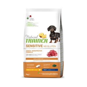 NATURAL TRAINER Sensitive No Gluten, XS-S, Miel, hrană uscată monoproteică câini, sistem digestiv