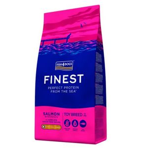 FISH4DOGS Finest, XS, Somon și Cartofi, hrană uscată fără cereale câini, 1.5kg