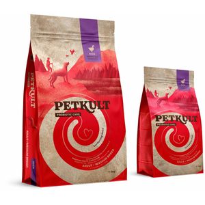 PETKULT Probiotics Adult Medium Breed, M, Rață și orez brun, hrană uscată câini, sistem digestiv & probiotice