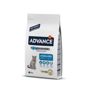 ADVANCE Cat Sterilized Adult, Curcan, hrană uscată pisici sterilizate
