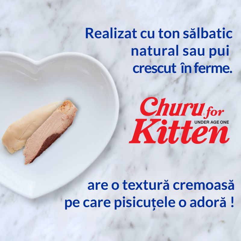 INABA-Churu-Kitten-Ton-plic-tub-recompense-fără-cereale-pisici-junior--piure--56g-3