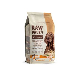 RAW PALEO Healthy Grain, XS-XL, Pui, hrană uscată câini