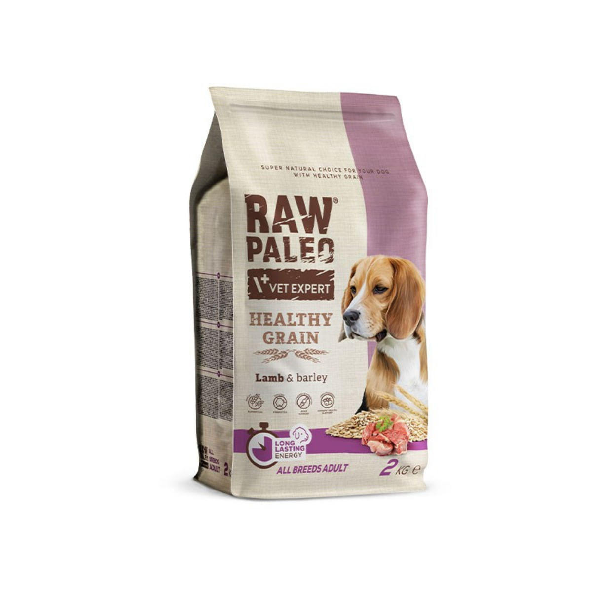 RAW PALEO Healthy Grain, XS-XL, Miel, hrană uscată câini, 10kg 10Kg
