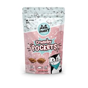 MR BANDIT Crunchy Pockets, Ton și Creveți, punguță recompense pisici