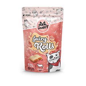 MR BANDIT Juicy Rolls, Vită, punguță recompense pisici