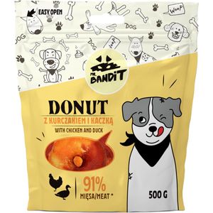 MR BANDIT Donut, XS-XL, Pui și Rață, punguță recompense câini