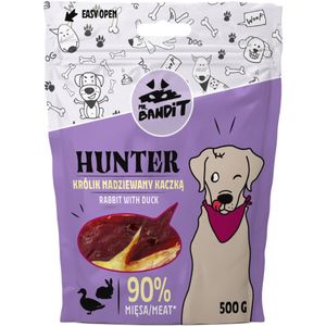 MR BANDIT Hunter Fillets, XS-XL, Iepure și Rață, punguță recompense fără cereale câini