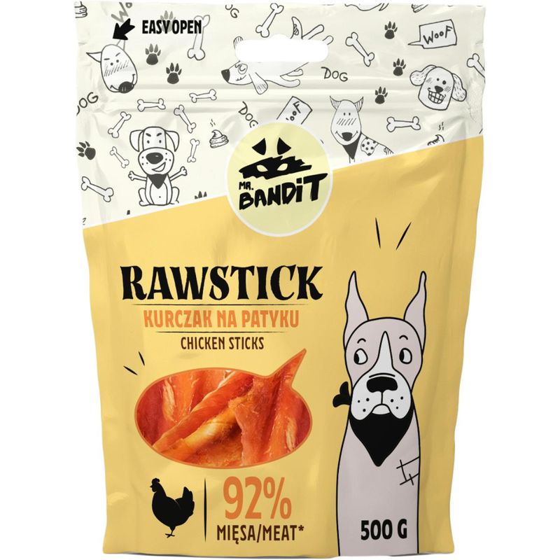 MR-BANDIT-Rawstick-XS-XL-Pui-punguță-recompense-fără-cereale-caini-500g-1