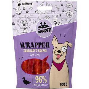 MR BANDIT Wrapper, XS-M, Rață, punguță recompense câini