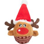 TRIXIE-Christmas-Ren-cu-Zornaitoare-jucărie-de-pluș-caini-XS-XL-cu-sunet-pluș-maro-și-roșu-12cm-1
