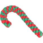 TRIXIE-Christmas-Baston-Acadea-jucărie-sfoară-caini-XS-XL-activități-fizice-bumbac-roșu-și-verde-19cm-1