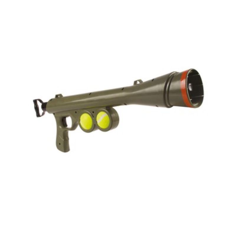 M-PETS-Bazooka-Ball-Launcher-jucărie-interactivă-caini-XS-XL-activități-fizice-plastic-gri-60cm-1