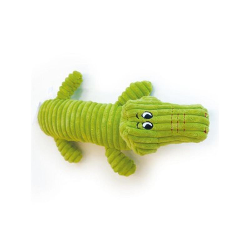 M-PETS-Franky-Squeaker-jucărie-de-pluș-caini-XS-L-cu-sunet-pluș-verde-32cm-1