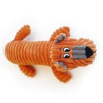 M-PETS-Gary-Squeaker-jucărie-de-pluș-caini-XS-L-cu-sunet-pluș-portocaliu-și-gri-32cm-1