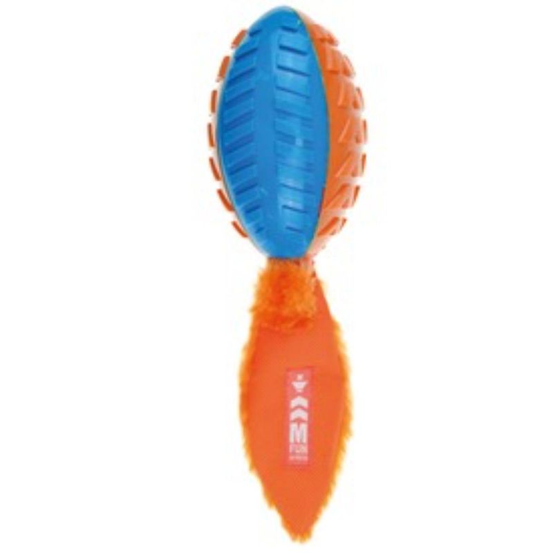 M-PETS-Shelly-On-Off-jucărie-interactivă-caini-S-L-cu-sunet-dentiție-pluș-albastru-și-portocaliu-33cm-1