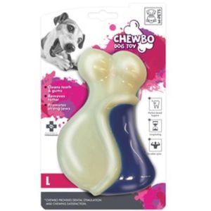 M-PETS Chewbo Leg, jucărie de ros, aromă Bacon, câini, dentiție, cauciuc