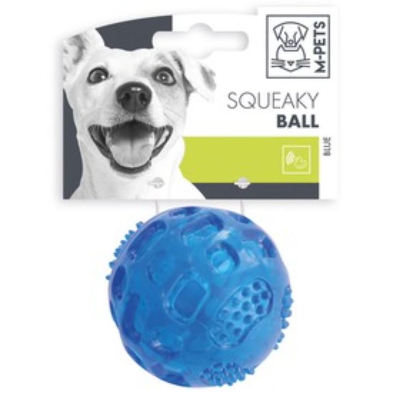M-PETS-Squeaky-jucarie-minge-caini-S-dentitie-cauciuc-albastru-⌀6-3cm-1