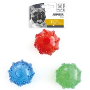 M-PETS Jupiter, jucărie minge câini, eliberare recompense, dentiție, cauciuc