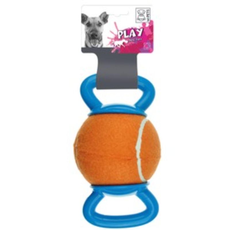 M-PETS-Handy-Ball-jucarie-minge-caini-S-L-activitati-fizice-cauciuc-albastru-si-portocaliu-⌀12-7cm-1