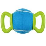 M-PETS-Handy-Ball-jucarie-minge-caini-S-L-activitati-fizice-cauciuc-verde-si-albastru-⌀12-7cm-1